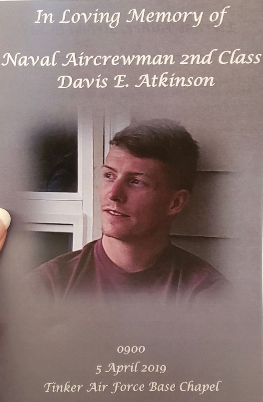 Aircrewman 2nd Class Davis Atkinson